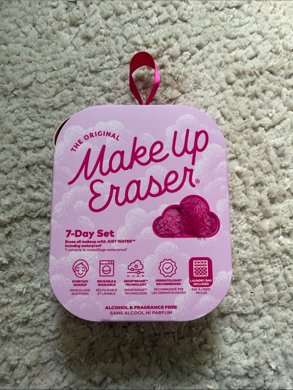 MakeUp Eraser 7-Day Set - Pink